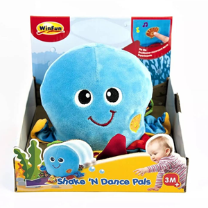 اختاپوس پولیشی موزیکال و ویبره دار وین فان Winfun مدل 00142_اسباب بازی